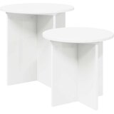  Set pomoćnih stolića s pohranom 2 pcs Konstrukcijsko drvo | Eponuda.ba