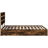  s od storage s ladicama Dimljeni hrast 160 x 200 cm | shoptok.hr