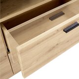 Mömax tv-element tonale, temno siva, barva hrasta | Shoptok.si