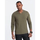 Ombre Men's V-NECK longsleeve set - mix 2 | Shoptok.si