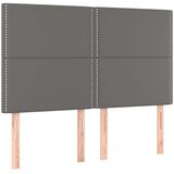  Krevet s oprugama i madracem sivi 140x190 cm od umjetne kože | shoptok.hr