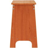  Klupa za hodnik voštano smeđa 60x28x45 cm od masivne borovine | Eponuda.com