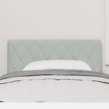  Uzglavlje Svijetlo siva 100 cm Baršun | shoptok.hr