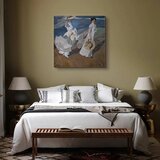  Slika - Joaquín Sorolla y Bastida – Strolling along the Seashore 40x40 Na talijanskom platnu | shoptok.hr