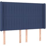  Krevet box spring s madracem LED plavi 140x190 cm od tkanine | shoptok.hr