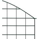  Set lučnih vrtnih ograda 77,5 x 78,5 cm zeleni | Eponuda.com