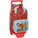  Školski Ruksak s Kotačima The Paw Patrol Funday Crvena Svetlo Plava (20 x 28 x 8 cm) | shoptok.hr