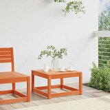  Vrtni tabure voštano smeđe boje od masivne borovine Smeđa bez jastuka | shoptok.hr