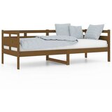  Dnevna postelja medeno rjava trdna borovina 80x200 cm, (20645323) | Shoptok.si