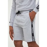 Hugo Homewear pamučne kratke hlače boja: siva | shoptok.hr