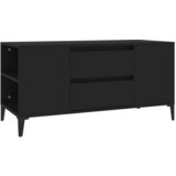 Maison Chic TV omarica - TV enota - Televizijska omarica črna 102x44,5x50 cm inženirski les, (21702106) | Shoptok.si
