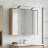  Kopalniška ogledalna omara Sonoma hrast 73,5 x 16 x 62,5 cm, (5000232963) | Shoptok.si