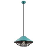  Redo 01-3006 - Visilica na sajli GRILL 1xE27/42W/230V prečnik 39,6 cm crna/tirkizna | Eponuda.com
