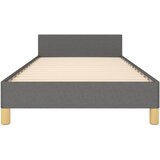  Okvir za krevet bez madraca tamnosivi 80x200 cm od tkanine | shoptok.hr