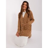 BADU Cardigan-BA-SW-0241.89P-camel | shoptok.hr