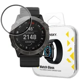 Hibridno zaščitno steklo za Garmin Fenix ​​​​6 Pro črno, (21533886)