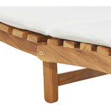  Suncobran za vrt Smeđa 198 x 55 x 58,5 cm Čvrsto teak drvo | shoptok.hr