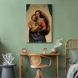 Slika - Raphael – Sistine Madonna (fragment) 60x90 Premium Print | shoptok.hr