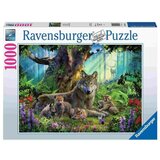 Ravensburger puzzle - Vukovi u šumi - 1000 delova Cene