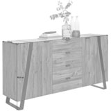 Landscape KOMODA, črna, barve hrasta | Shoptok.si
