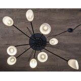 Jupiter 2058 - Stojeća lampa GLORIOSA 9xG9/14W/230V crna | Eponuda.com