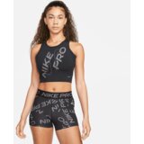 Nike Tank Top Pro Dri-FIT Cropped Black/Iron Grey - M, (21582201) | Shoptok.si