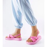 D/CEO Black sandals on a block heel Millo Cene