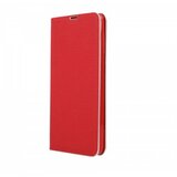 Premium preklopna torbica Samsung Galaxy A41 A415 - rdeča s srebrnim robom Cene