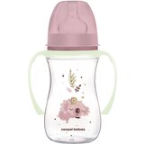 Canpol Sleepy Koala Easy Start Anti-Colic Bottle Pink 3m+ dječja bočica protiv grčeva 240 ml za otroke | shoptok.hr