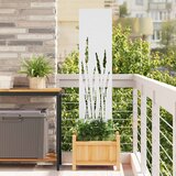  Privatnost u vrtu Bijelo 32 x 140 cm Hladno valjana čelična | shoptok.hr