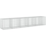  Gabion s žicom debljine 3,5 mm i mrežom 5x10 cm 550x100x100 cm | shoptok.hr