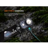 Fenix HL45R - prigušiva punjiva LED čelna lampa sa fokusom LED/USB IP66 | Eponuda.com