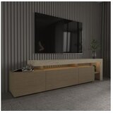 Hanah home TV polica Beliz Travertine Warm Oak | Eponuda.com