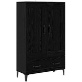 vidaXL Kuhinjski ormarić Crni hrast 70 x 31 x 115 cm Konstruirano drvo - Crni hrast | shoptok.hr