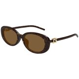Gucci GG1684SA 004 ONE SIZE (55) Havana/Rjava | Shoptok.si