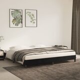 vidaXL Posteljni okvir črn 200x200 cm žamet Cene