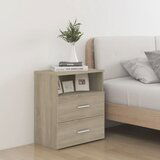 The Living Store Nočne omarice 2 kosa sonoma hrast 50x32x60 cm - Nočna Omarica, (21433542) | Shoptok.si