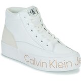 Calvin Klein Jeans Visoke superge VULC FLATF MID WRAP AROUND LOGO Bela | Shoptok.si