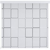 Furnova Rolo zavesa za prho 80x240 cm kvadratni vzorci, (21918357) | Shoptok.si