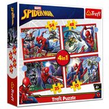 Trefl 4v1-35, 48, 54, 70 -delna sestavljanka Spiderman Cene