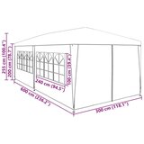  Zabavni šotor Rdeča 600 x 300 x 255 cm PE in jeklo, (5000204529) | Shoptok.si