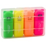 Mini set markera u plastičnoj kutijici s medvjedićima, 5 komada | shoptok.hr
