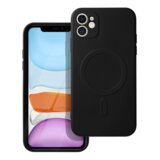 Onasi silikonski ovitek MagSafe za iPhone 12 / iPhone 12 Pro - mat črn Cene