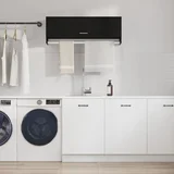 vidaXL Ormar Crni hrast Konstruirano drvo 100 x 32.5 x 35 cm Ormar