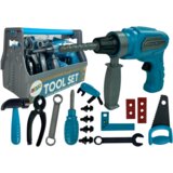 Lean_Toys Set orodij škatla žaga sveder modra | Shoptok.si