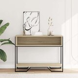  Konzolni stol boja hrasta 100 x 35 x 74 5 cm konstruirano drvo | shoptok.hr