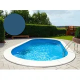 bazen folija ovalna 500 x 300 x 120 cm - adriablau - debljina 0,8 mm / s klinastim rubom P3