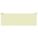  Jastučić za klupu SOEST 100% poliester Krem 150 x 50 x 8 cm Slike