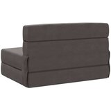 SK Zložljiv kavč postelja Temno siva 100 x 80 x 60 cm Blago, (5000300731) | Shoptok.si