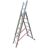 SuperStep trodelne merdevine 3x7 4,2m 3007 Cene
